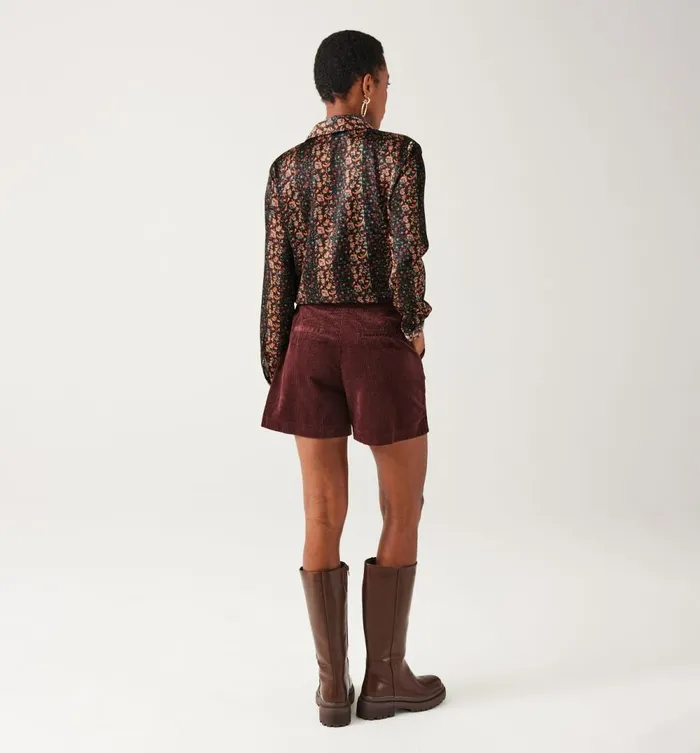 Women Patterned Shirt 8211 Black Print Promod Shirts And Tunics Women Patterned Shirt 8211 Black Print Promod Shirts And Tunics