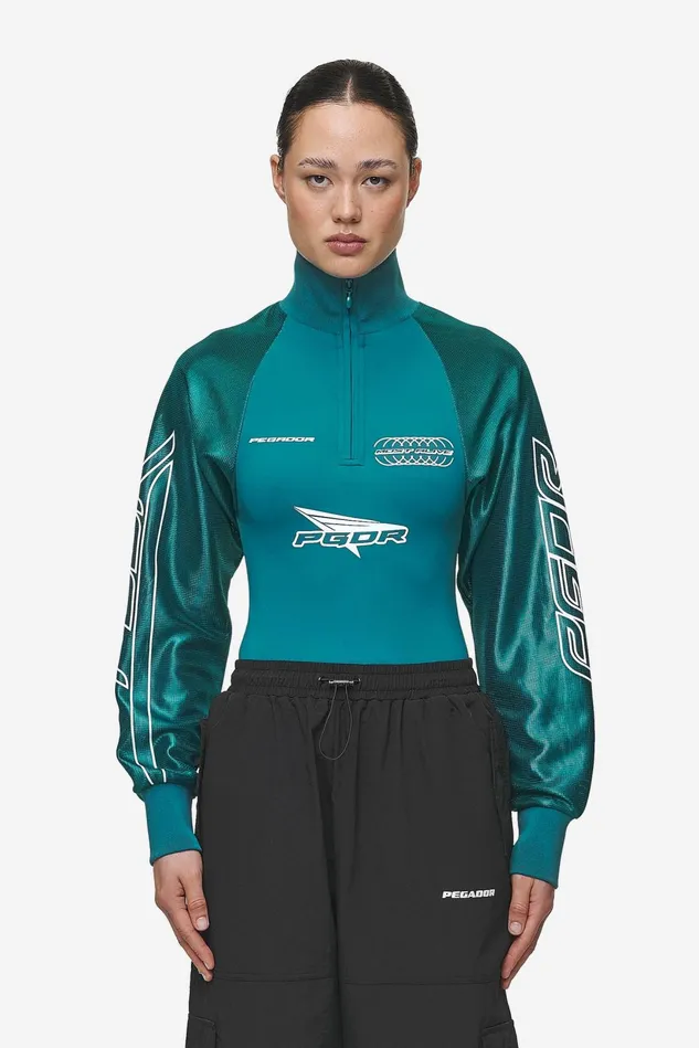 Women Pegador Bodysuits Takaya Bodysuit Urban Turquoise