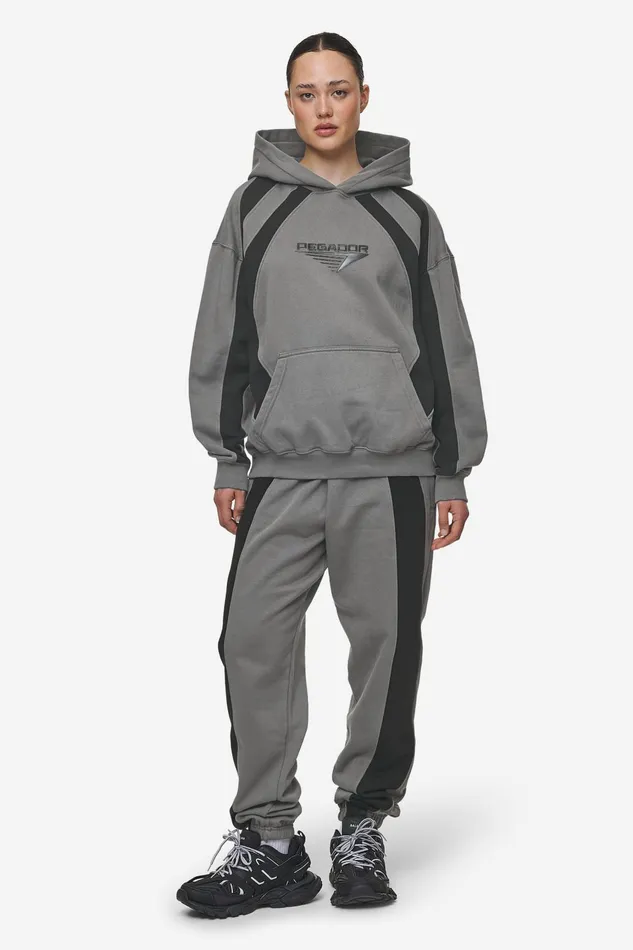 Women Pegador Hoodies Amira Oversized Hoodie Washed Deep Grey Black Women Pegador Hoodies Amira Oversized Hoodie Washed Deep Grey Black