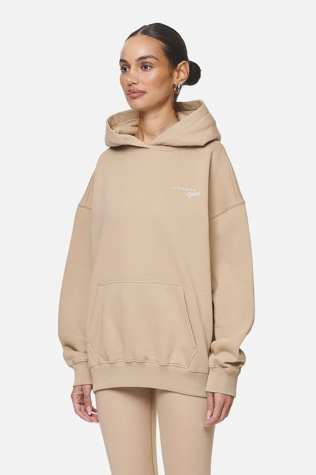 Women Pegador Hoodies Berri Oversized HoodieWashed Safari Sand Women Pegador Hoodies Berri Oversized HoodieWashed Safari Sand