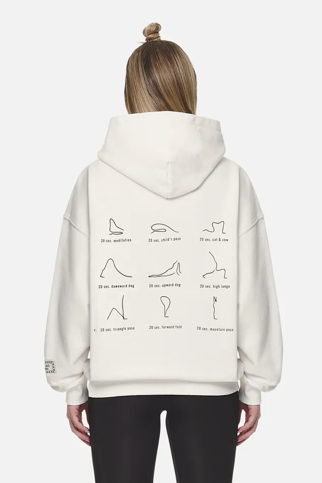 Women Pegador Hoodies Idalia Oversized HoodieWashed Coconut Milk