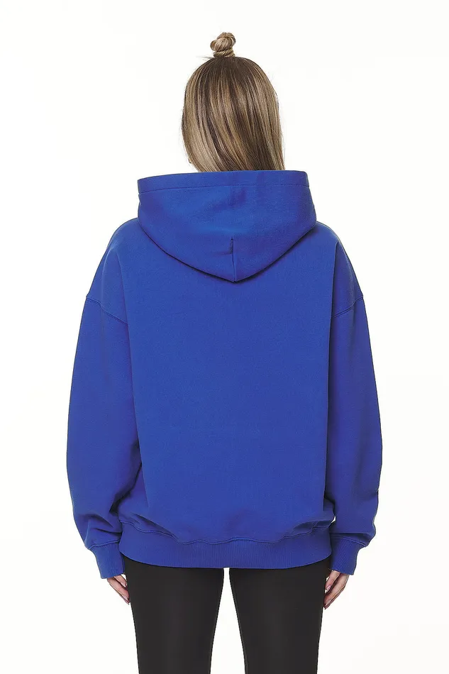 Women Pegador Hoodies Wayruna Oversized HoodieWashed True Blue Women Pegador Hoodies Wayruna Oversized HoodieWashed True Blue