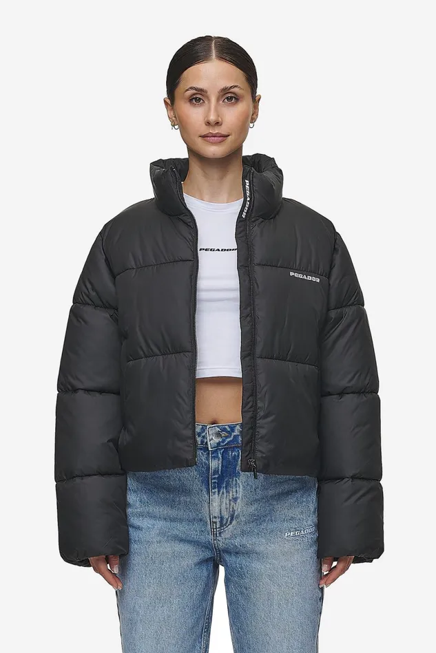 Women Pegador Jacken Georgia Puffer Jacket Black