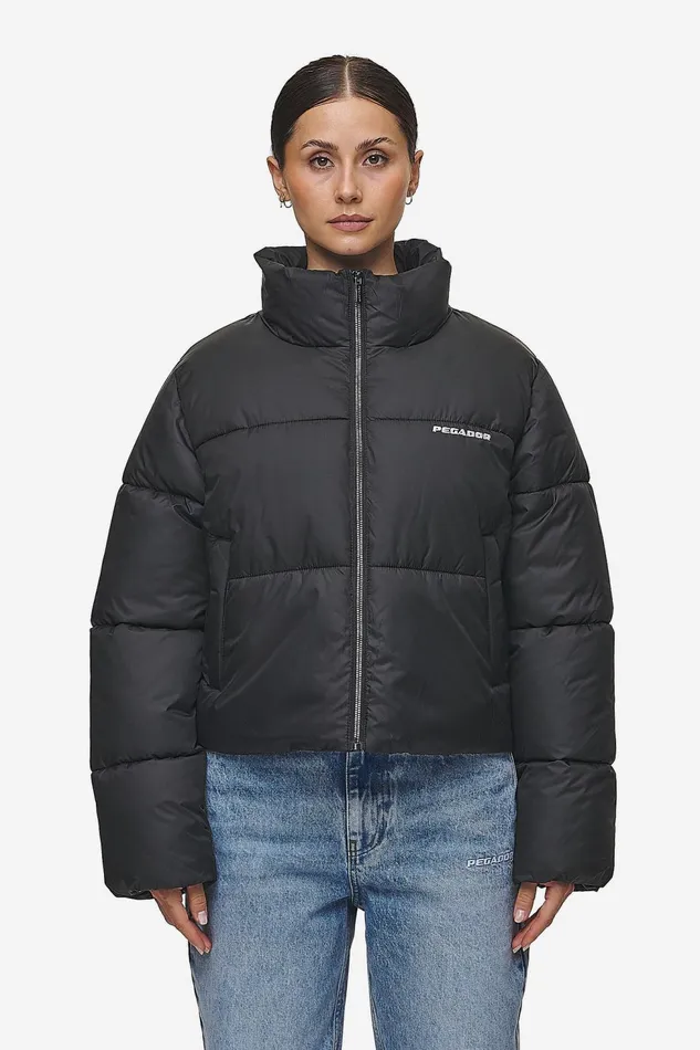Women Pegador Jacken Georgia Puffer Jacket Black Women Pegador Jacken Georgia Puffer Jacket Black