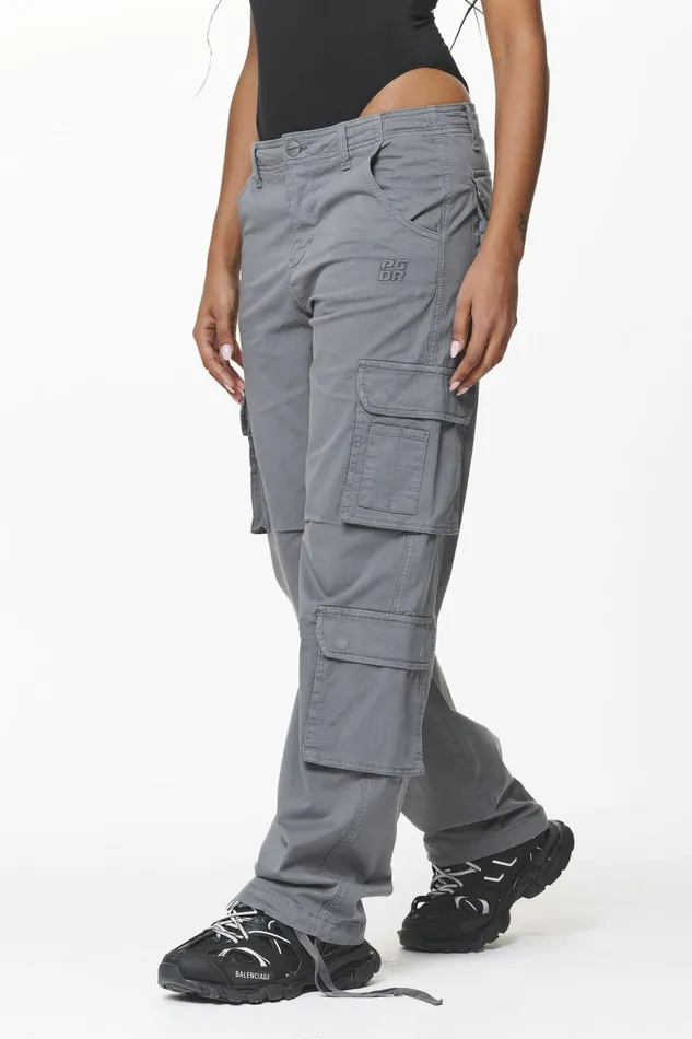 Women Pegador Pants Tanum Wide Cargo Pants Anthracite Grey Women Pegador Pants Tanum Wide Cargo Pants Anthracite Grey