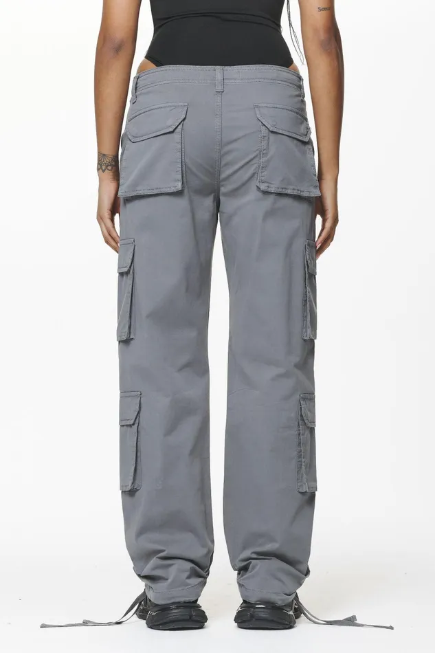 Women Pegador Pants Tanum Wide Cargo Pants Anthracite Grey Women Pegador Pants Tanum Wide Cargo Pants Anthracite Grey