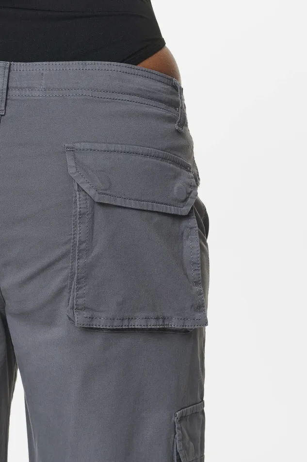 Women Pegador Pants Tanum Wide Cargo Pants Anthracite Grey Women Pegador Pants Tanum Wide Cargo Pants Anthracite Grey