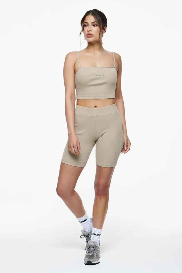 Women Pegador Shorts Barrie Rib Biker Shorts Vintage Washed Espresso Women Pegador Shorts Barrie Rib Biker Shorts Vintage Washed Espresso