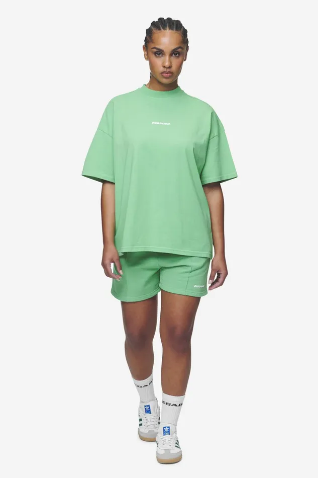 Women Pegador Shorts Sully High Waisted Shorts Washed Peppermint Green White Gum Women Pegador Shorts Sully High Waisted Shorts Washed Peppermint Green White Gum