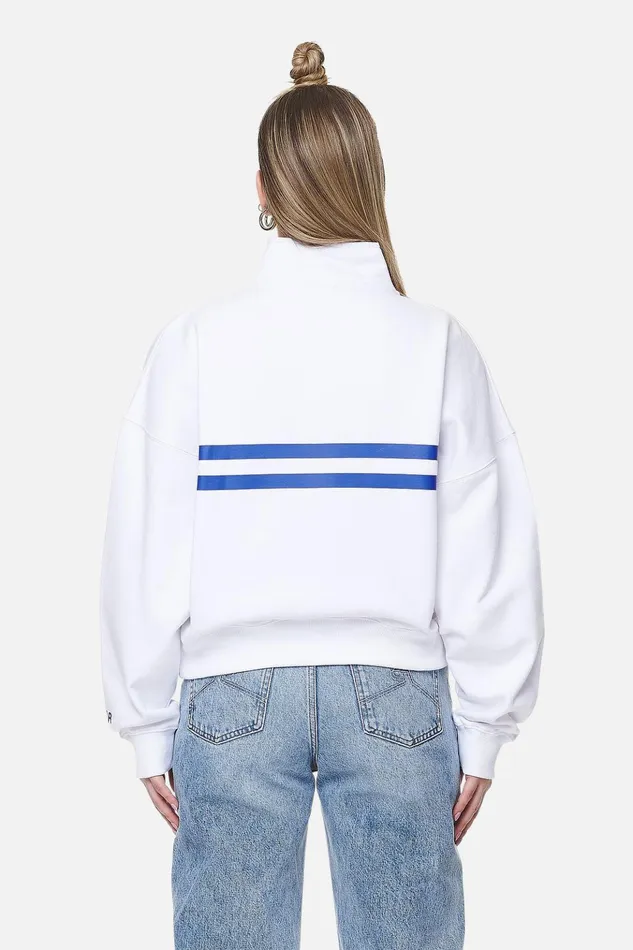 Women Pegador Sweaters Sarina Oversized Halfzip Sweater White Women Pegador Sweaters Sarina Oversized Halfzip Sweater White