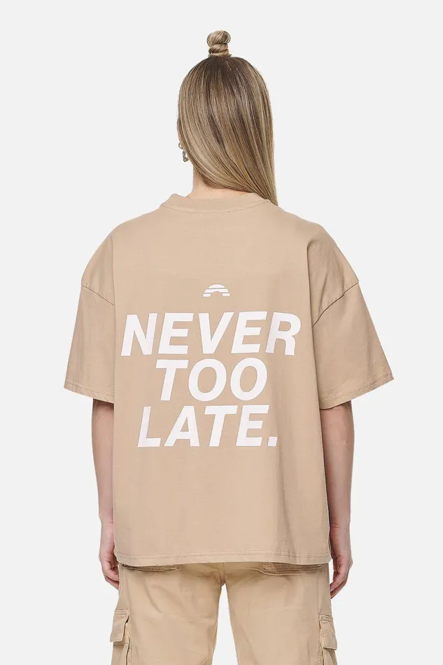 Women Pegador Tees Airville Heavy Oversized TeeWashed Safari Sand Women Pegador Tees Airville Heavy Oversized TeeWashed Safari Sand