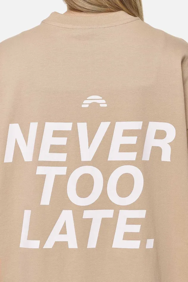 Women Pegador Tees Airville Heavy Oversized TeeWashed Safari Sand Women Pegador Tees Airville Heavy Oversized TeeWashed Safari Sand