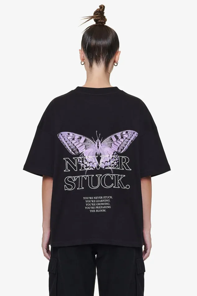 Women Pegador Tees Eira Oversized Tee Black