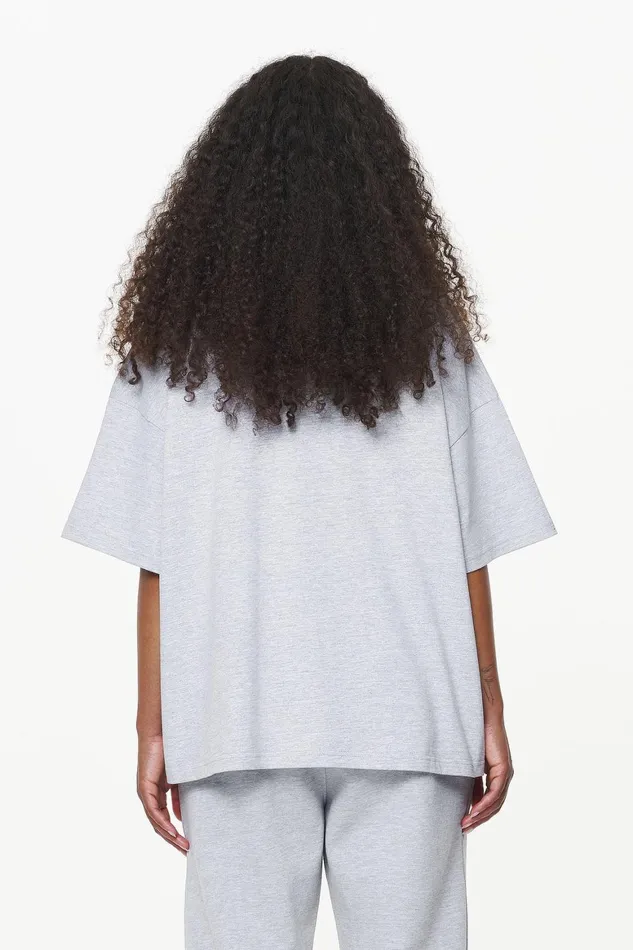 Women Pegador Tees Thames Heavy Oversized Tee Grey Melange Women Pegador Tees Thames Heavy Oversized Tee Grey Melange
