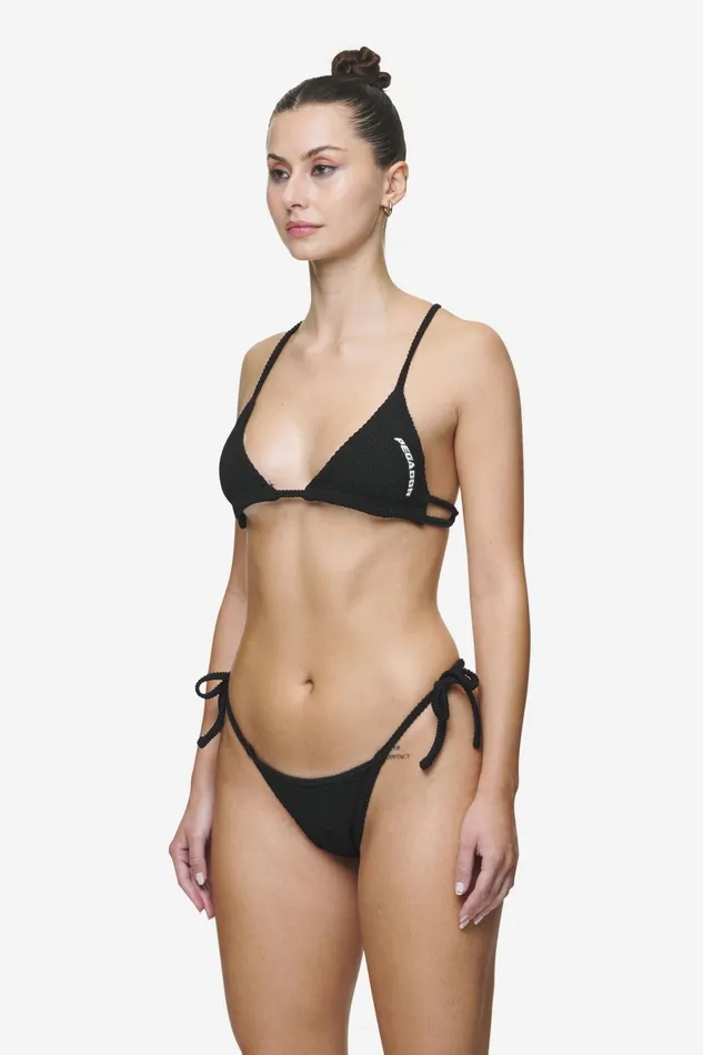 Women Pegador Underwear Codina Drawstring Tie Side Bikini Panty Black Women Pegador Underwear Codina Drawstring Tie Side Bikini Panty Black