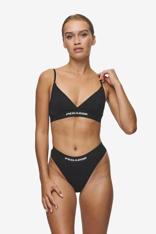 Women Pegador Underwear Emra String Black White Women Pegador Underwear Emra String Black White