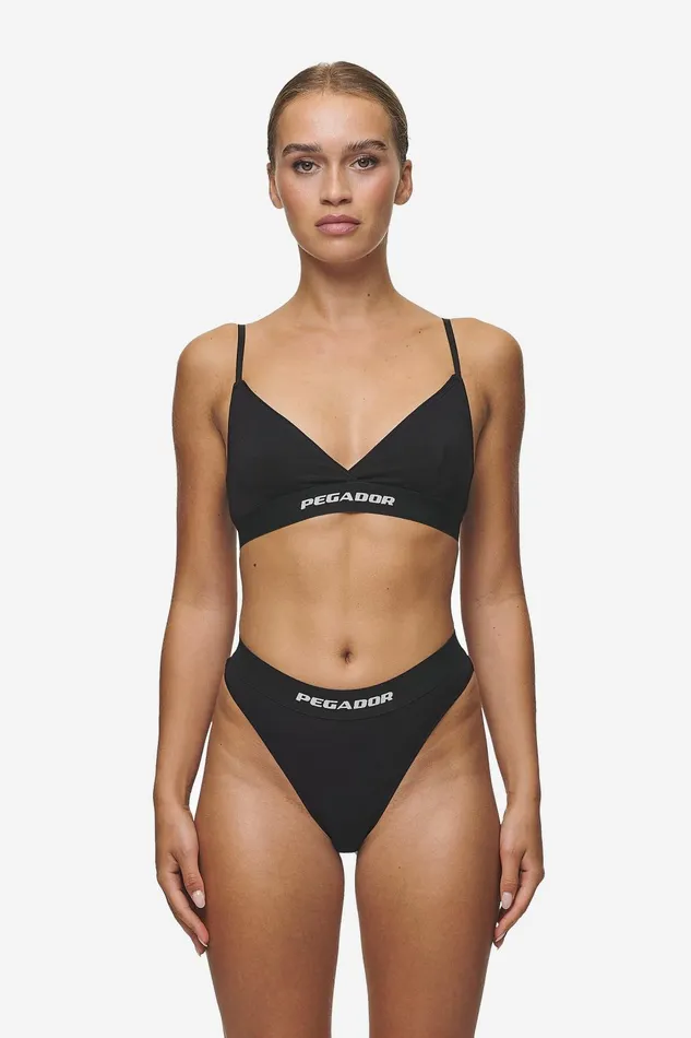 Women Pegador Underwear Emra String Black White Women Pegador Underwear Emra String Black White