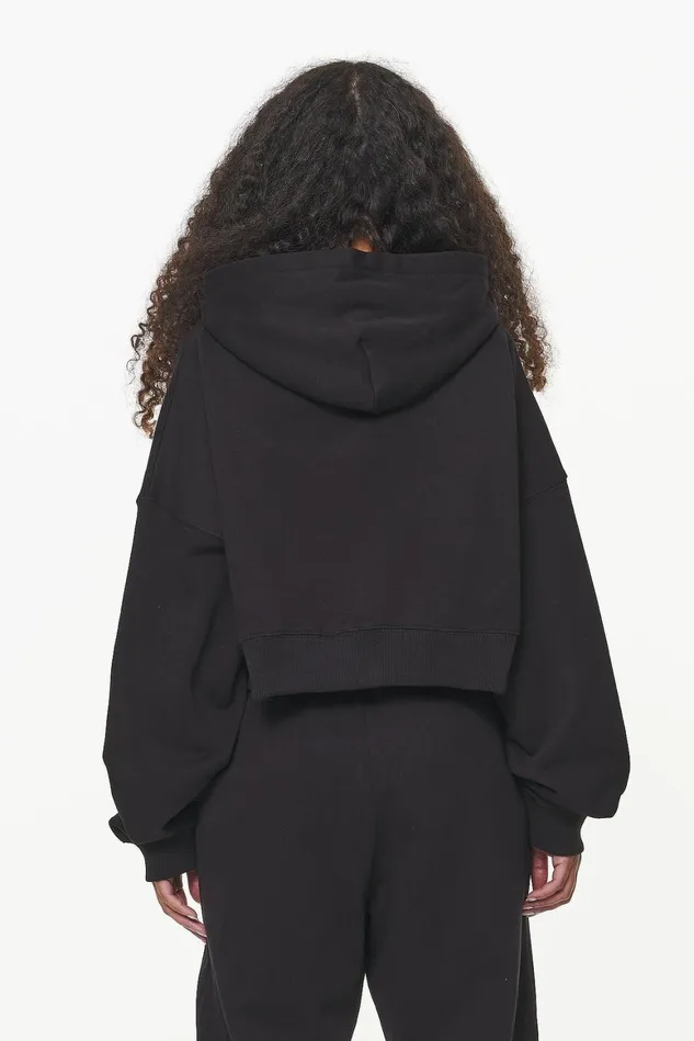 Women Pegador Zip Hoodies Dorset Cropped Zip Hoodie Black Women Pegador Zip Hoodies Dorset Cropped Zip Hoodie Black
