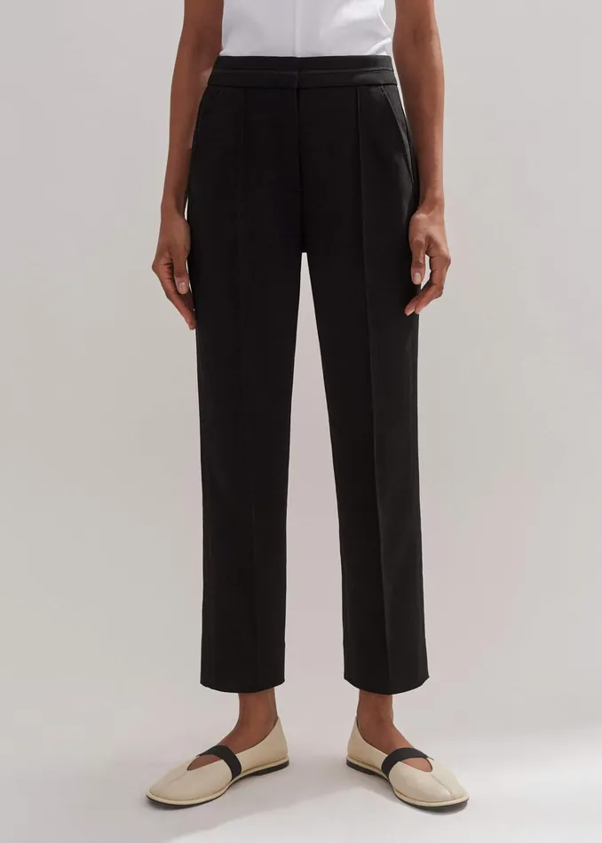 Women Perfect Workwear Short Blazer SlimCrop Pant Suit MEEM