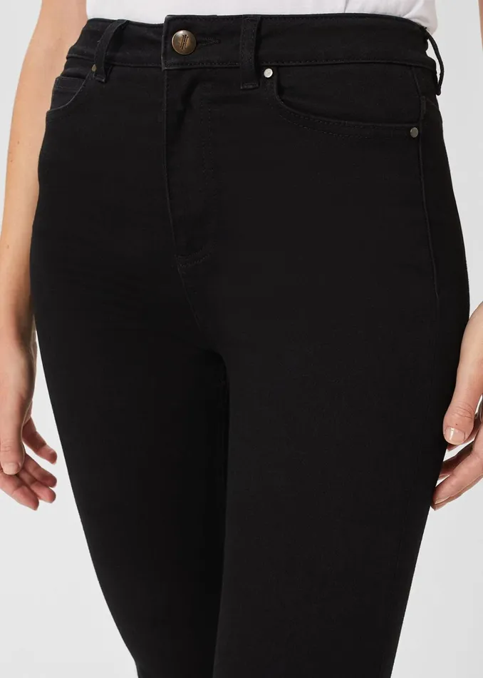 Women Petite Gia Sculpting Jeans Black Hobbs Trousers