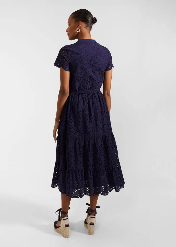 Women Petite Rhianne Dress True Navy Hobbs Dresses and Jumpsuits