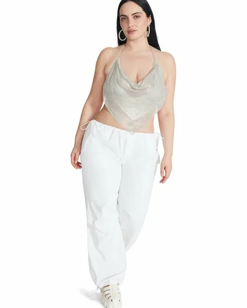 Women PIA PARACHUTE PANT WHITE White Steve Madden Bottoms Women PIA PARACHUTE PANT WHITE White Steve Madden Bottoms