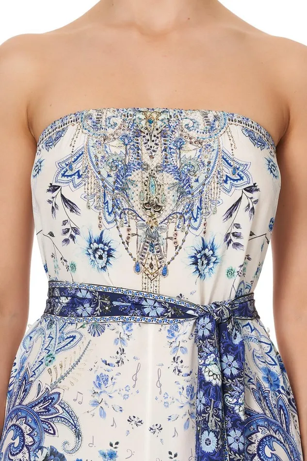 Women Playsuits and Jumpsuits Camilla Tie Waist Strapless Jumpsuit Talking About A Revolution