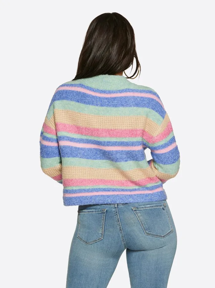 Women Portia Sweater In Desert Rose Stripe Jessica Simpson Tops and Tees