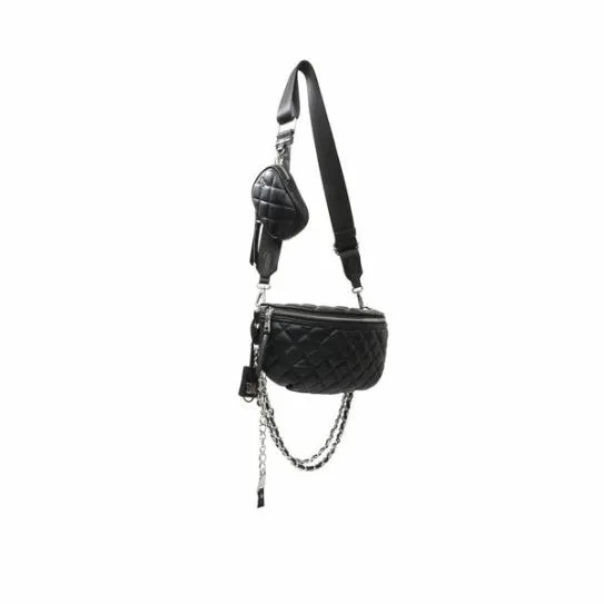 Women POSSESS BAG BLACK Black Steve Madden Crossbody Bags Women POSSESS BAG BLACK Black Steve Madden Crossbody Bags