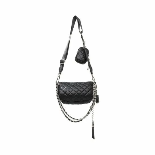 Women POSSESS BAG BLACK Black Steve Madden Crossbody Bags Women POSSESS BAG BLACK Black Steve Madden Crossbody Bags