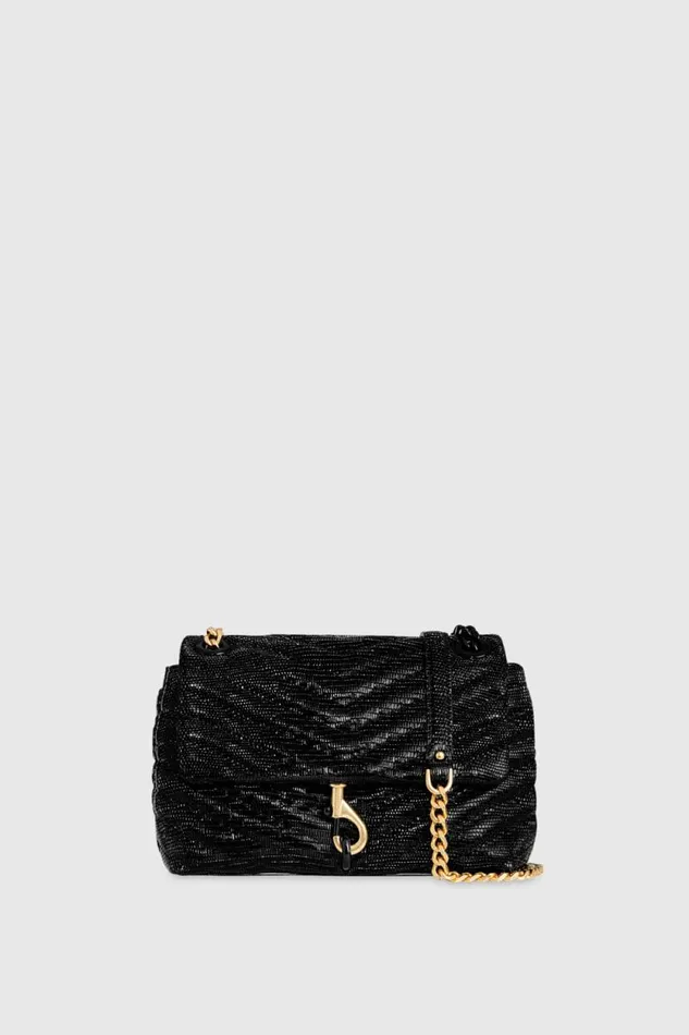 Women Rebecca Minkoff Crossbody Bags Edie Crossbody Blackmulti