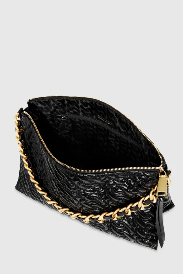 Women Rebecca Minkoff Shoulder Bags Chain Quilt Shoulder Bag Blackantique Brass Women Rebecca Minkoff Shoulder Bags Chain Quilt Shoulder Bag Blackantique Brass