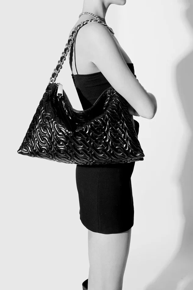 Women Rebecca Minkoff Shoulder Bags Chain Quilt Shoulder Bag Blackantique Brass Women Rebecca Minkoff Shoulder Bags Chain Quilt Shoulder Bag Blackantique Brass