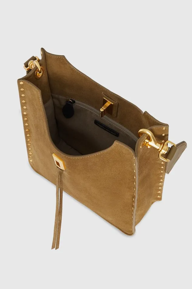 Women Rebecca Minkoff Shoulder Bags Darren Medium Feed Honey Women Rebecca Minkoff Shoulder Bags Darren Medium Feed Honey