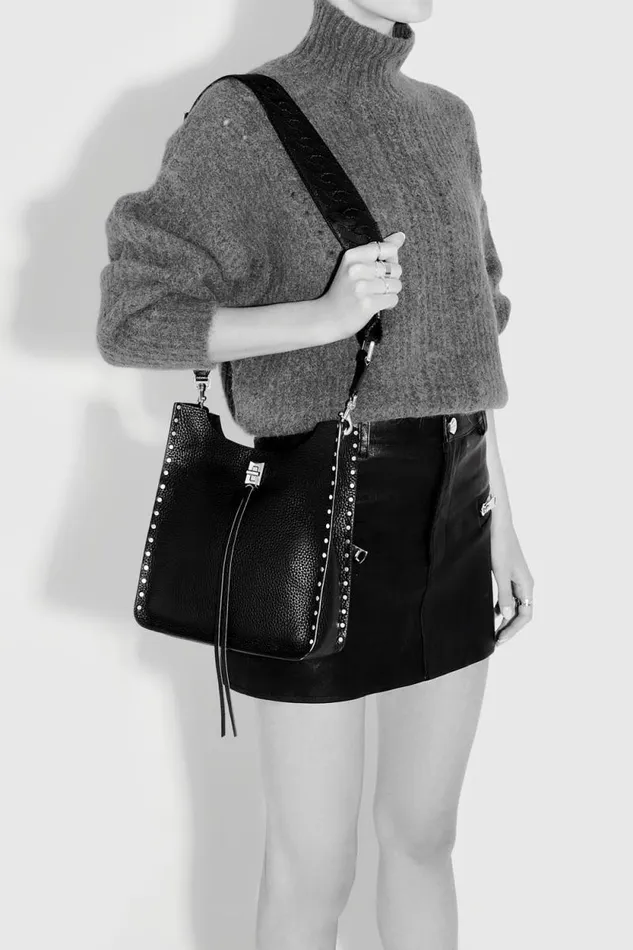 Women Rebecca Minkoff Shoulder Bags Darren Medium Feed Honey Women Rebecca Minkoff Shoulder Bags Darren Medium Feed Honey