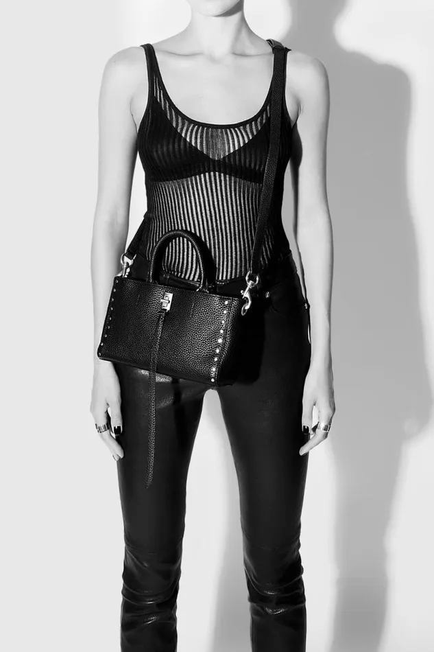 Women Rebecca Minkoff Top Handle Bags Darren Top Handle Crossbody Stone Women Rebecca Minkoff Top Handle Bags Darren Top Handle Crossbody Stone