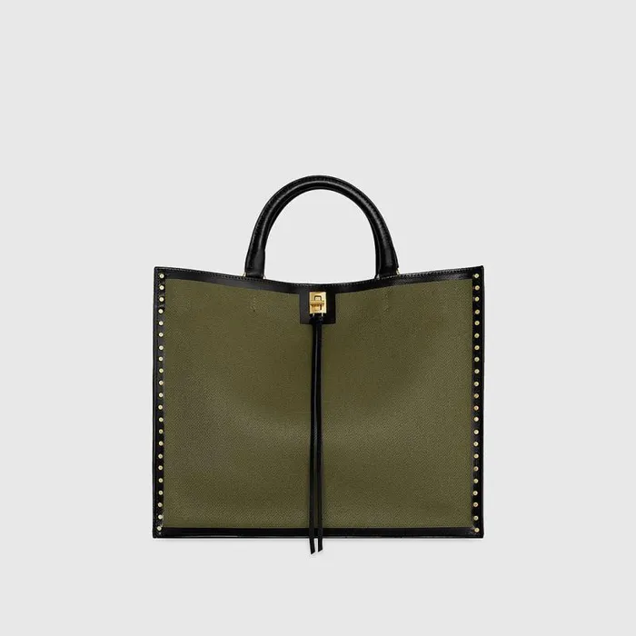 Women Rebecca Minkoff Tote Bags Darren Surplus Tote Verde Women Rebecca Minkoff Tote Bags Darren Surplus Tote Verde