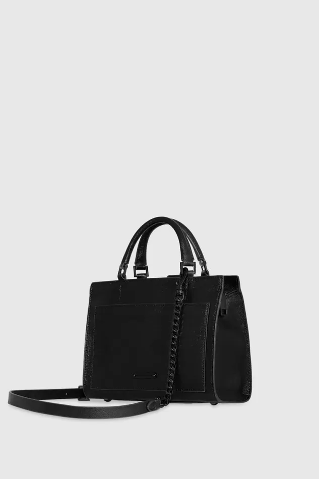 Women Rebecca Minkoff Tote Bags Rider Mini Tote Crossbody Blackblack Shellac Women Rebecca Minkoff Tote Bags Rider Mini Tote Crossbody Blackblack Shellac