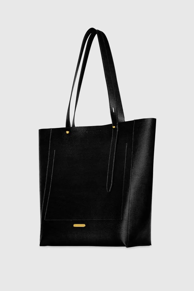 Women Rebecca Minkoff Tote Bags Stevie North South Tote Black Women Rebecca Minkoff Tote Bags Stevie North South Tote Black