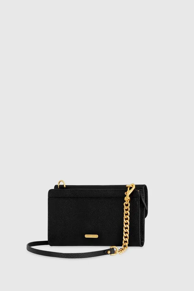 Women Rebecca Minkoff Wallets Megan Wallet On Chain Black Women Rebecca Minkoff Wallets Megan Wallet On Chain Black