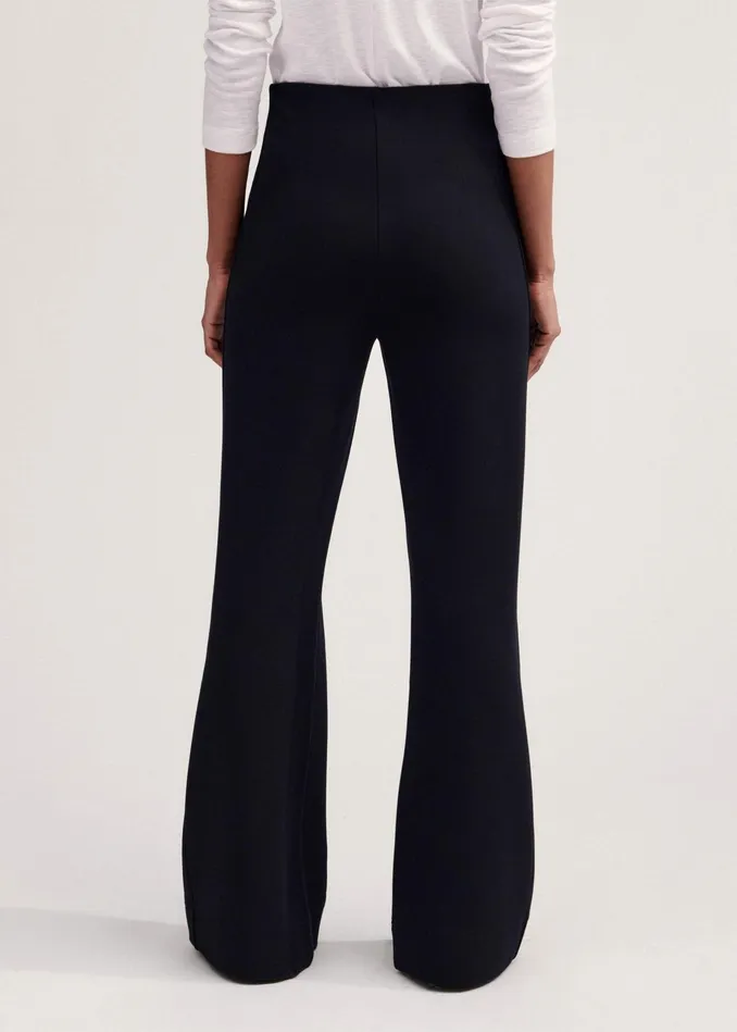 Women Regular Ultimate Stretch Travel Tailoring Pant Black MEEM