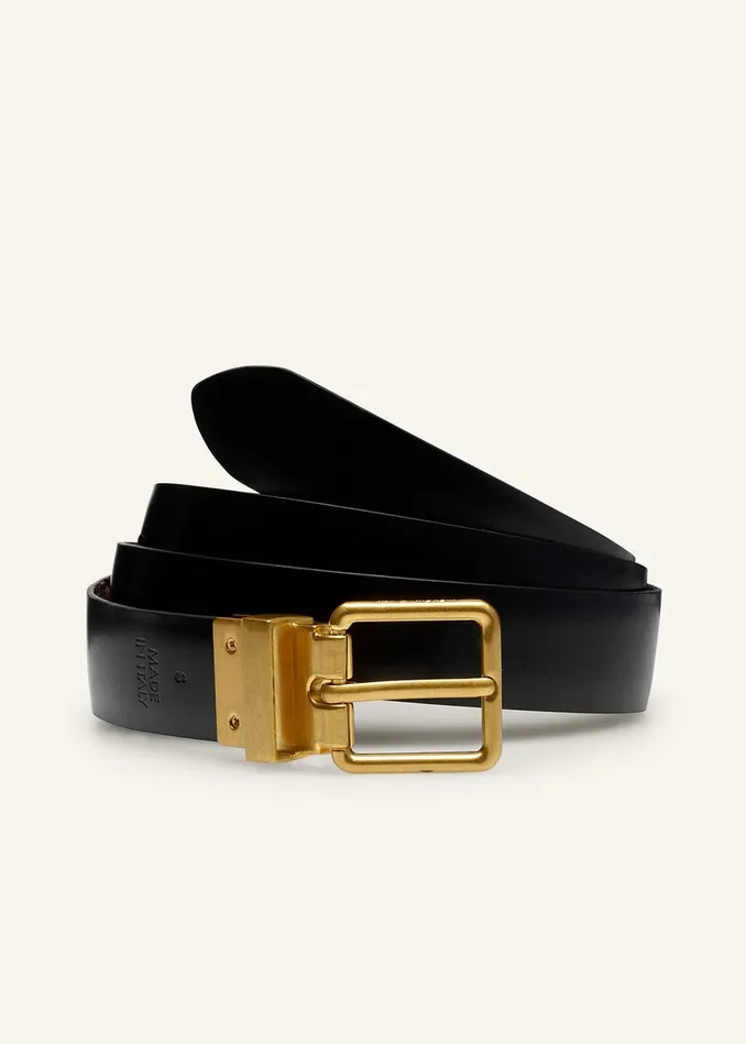 Women Reversible Belt Conkerblack MEEM