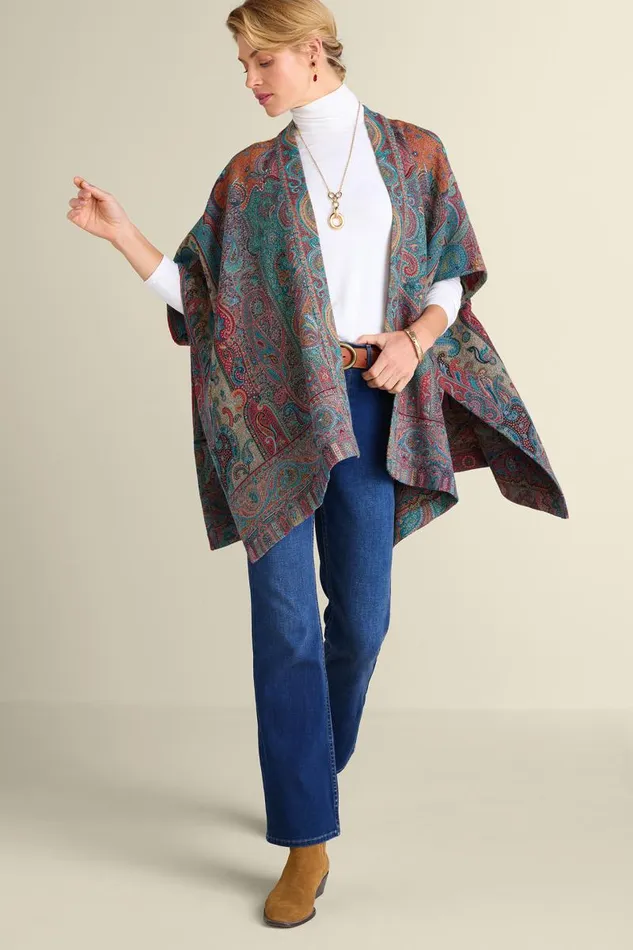 Women Rhea Woven Kimono Wrap Multi Soft Surroundings Scarves and Wraps Women Rhea Woven Kimono Wrap Multi Soft Surroundings Scarves and Wraps