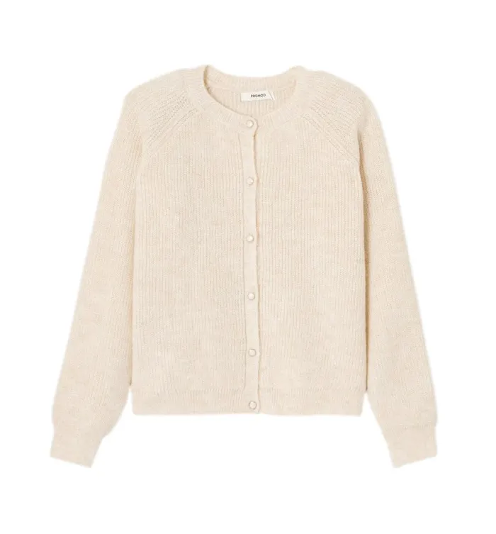 Women Ribbed Cardigan 8211 Ecru Promod Jumpers And Cardigans Women Ribbed Cardigan 8211 Ecru Promod Jumpers And Cardigans