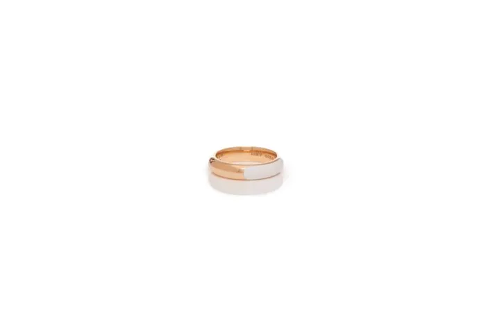 Women Rings Gabriela Hearst Vitreous Enamel And 18kt Gold Ring