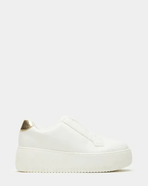 Women ROCKLIN WHITE White Steve Madden Sneakers