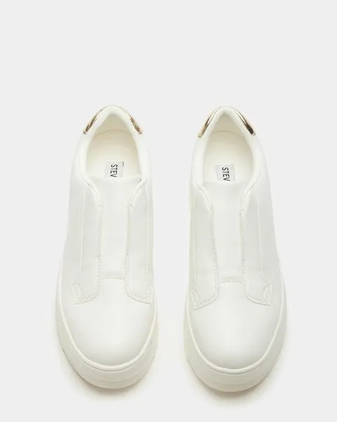 Women ROCKLIN WHITE White Steve Madden Sneakers Women ROCKLIN WHITE White Steve Madden Sneakers