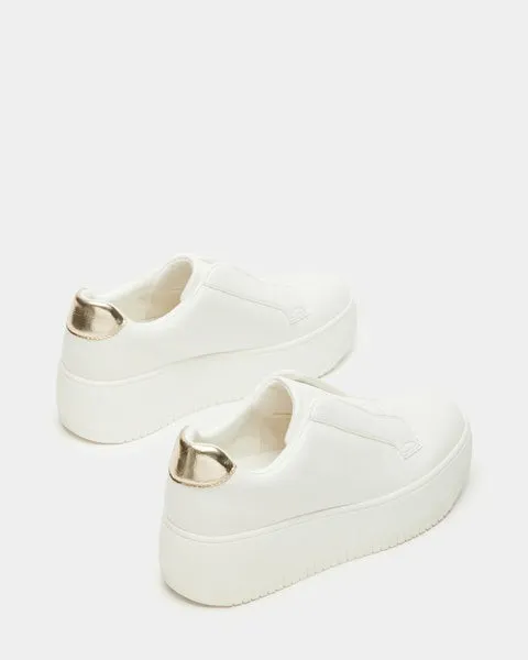 Women ROCKLIN WHITE White Steve Madden Sneakers Women ROCKLIN WHITE White Steve Madden Sneakers