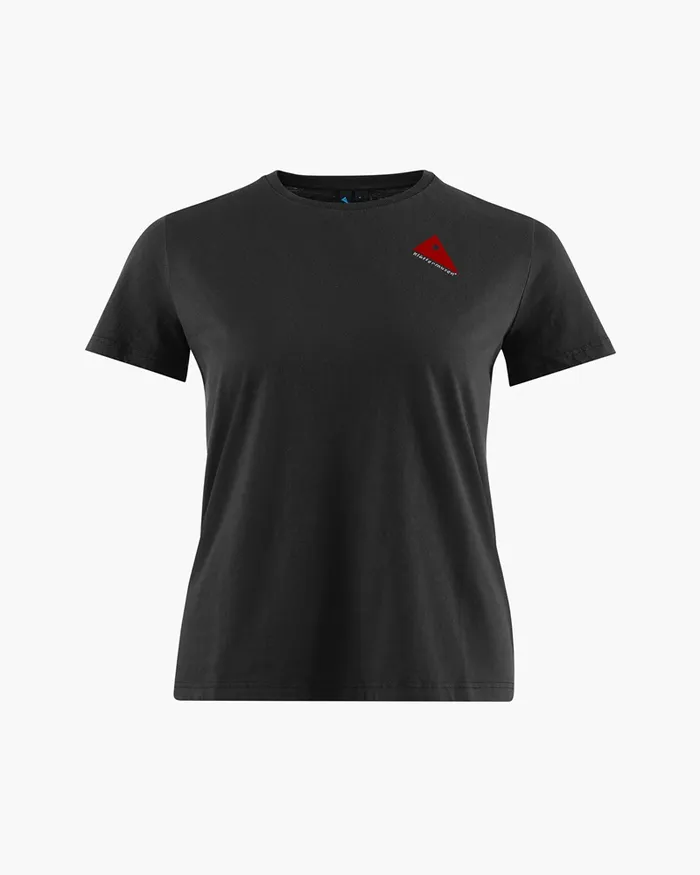 Women Runa Token Short Sleeve Tee Raven Klttermusen TShirts