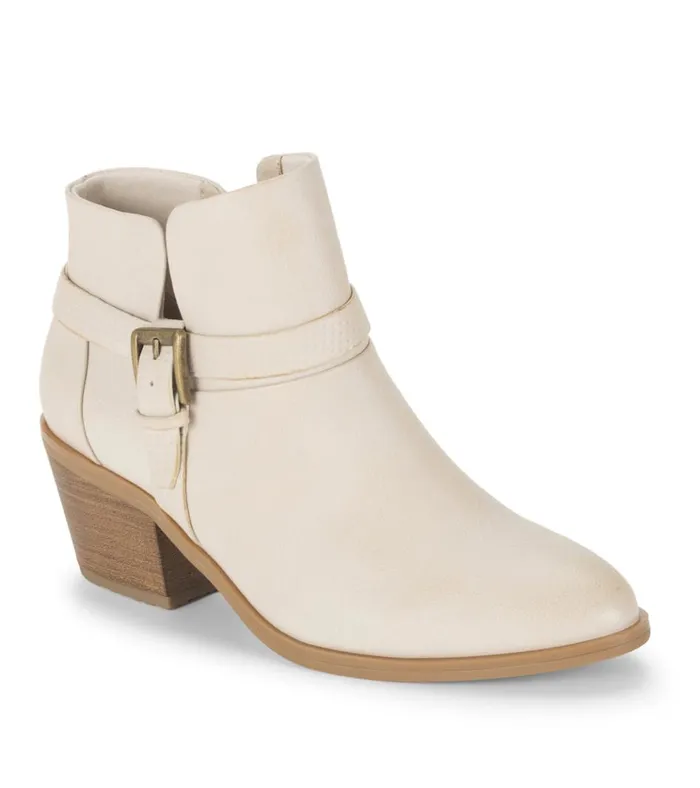 Women Santos Block Heel Bootie Milkyway Baretraps Booties
